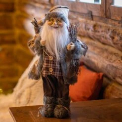 Père Noël Gunnar H45 Cm