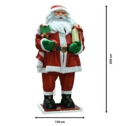 Père Noël Ulrik H300 Cm -Village de Noel p re no l ulrik h300 cm 86363 1648112826