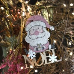 Père Noël à Suspendre Neil Naturel