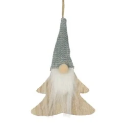 Lutin Enzo En Bois De Noël à Suspendre Naturel