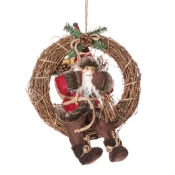 Père Noël Sur Couronne Hector