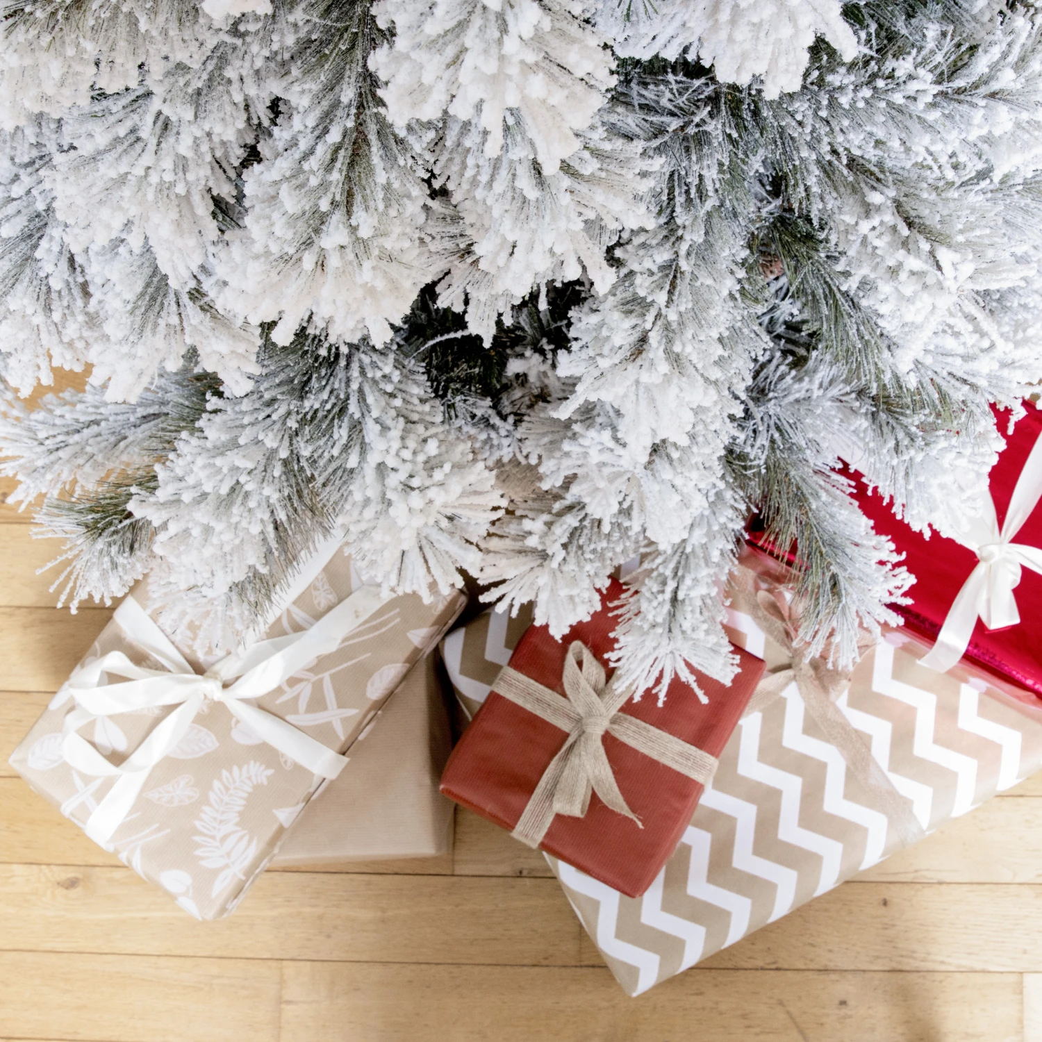 Sapin Artificiel De Noël Oregon H245 Cm Vert Enneigé 6 Sapin Artificiel De Noël Oregon H245 Cm Vert Enneigé – Image 4