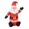 Père Noël Gonflable Et Lumineux Santa 1 Père Noël Gonflable Et Lumineux Santa -Village de Noel santa inflatable w led 120cm 104329 1627568014