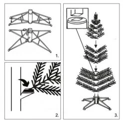 Sapin Artificiel De Noël Royal H150 Cm Vert Sapin -Village de Noel sapin artificiel de noel imperial h150 cm vert sapin 20768 1
