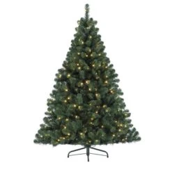 Sapin De Noël Artificiel Lumineux Royal H240 Cm Vert Sapin