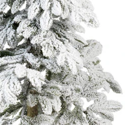 Sapin Artificiel De Noël Sierra H150 Cm Vert Enneigé -Village de Noel sapin artificiel de noel sierra h150 cm vert enneige 71209