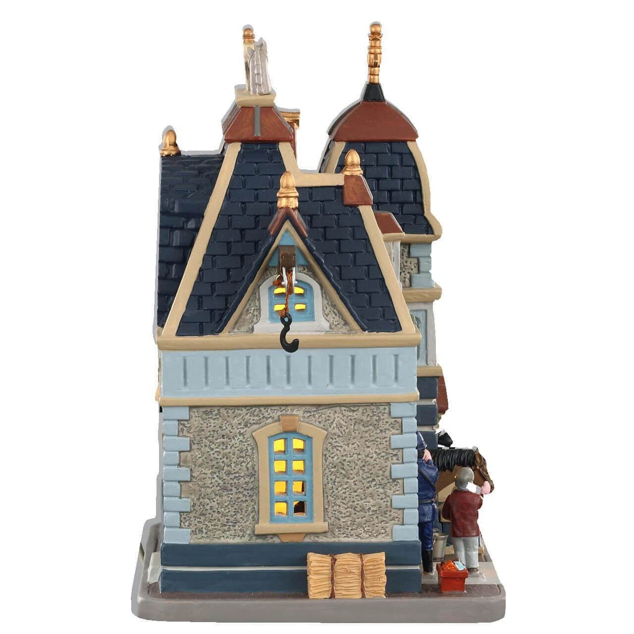 Village De Noël Lemax à Piles Lumineux Service De La Police Montée 4 Village De Noël Lemax à Piles Lumineux Service De La Police Montée – Image 2