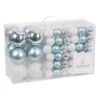 Lot De 94 Boules De Noël Season Bleu Glacier