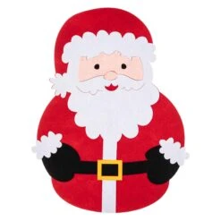 Set De Table Père Noël Rouge