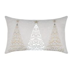 Coussin De Noël Rectangulaire (50 Cm) Sibérie Naturel