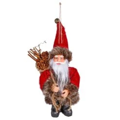 Père Noël à Suspendre Alphonse Rouge