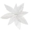 Fleur De Noël à Suspendre Blanc -Village de Noel sujet de noa l poinsettia blc feuill 27cm or l 25 x p 6 5 x h 25 cm 129330 1688991656