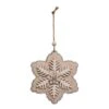 Flocon De Noël à Suspendre Laponie Naturel -Village de Noel sujet de noel bois flocon laponie 116716 1654170741
