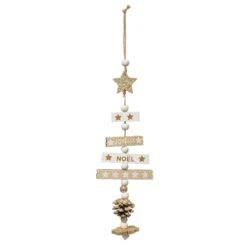 Sapin De Noël à Suspendre Sapin Articulé Blanc