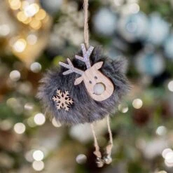 Suspension Renne Diego De Noël Marron Foncé