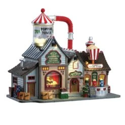 Village De Noël Lemax Lumineux, Musical Et En Mouvement Fabrique De Pop Corn