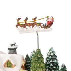 Village De Noël Lumineux Et Musical Enneigé -Village de Noel village de no l lumineux et musical enneig 102559 1654518549