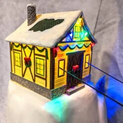 Village De Noël Lumineux Et Musical Télépherique