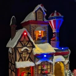 Village De Noël Lumineux à Piles Montgolfière -Village de Noel village de no l lumineux piles montgolfi re 129240 1692883590