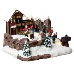 Village De Noël Lumineux à Piles Rando Ski