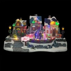Village De Noël Lumineux Et Musical Bal De Noël