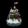 Maison De Village Illuminée Et Musicale Du Père-Noël -Village de Noel village de noel maison pere noel mv ms 22l ml t 117256 1655709050
